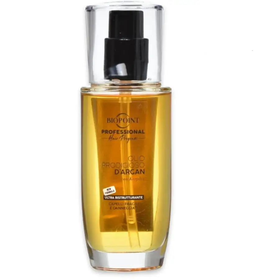 Biopoint - Olio Prodigioso D'argan Con Keraplex 75 Ml.