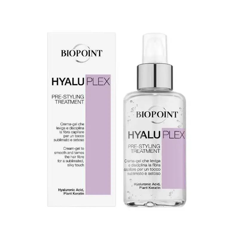 Biopoint - Hyaluplex Pre-styling Treatment - Crema Gel 100 Ml.