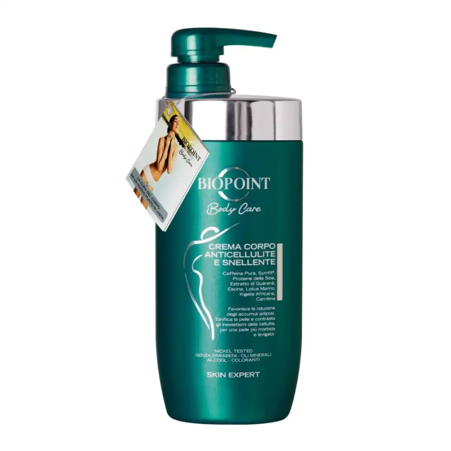 Biopoint Body Care Crema Corpo Anticellulite E Snellente 500 Ml