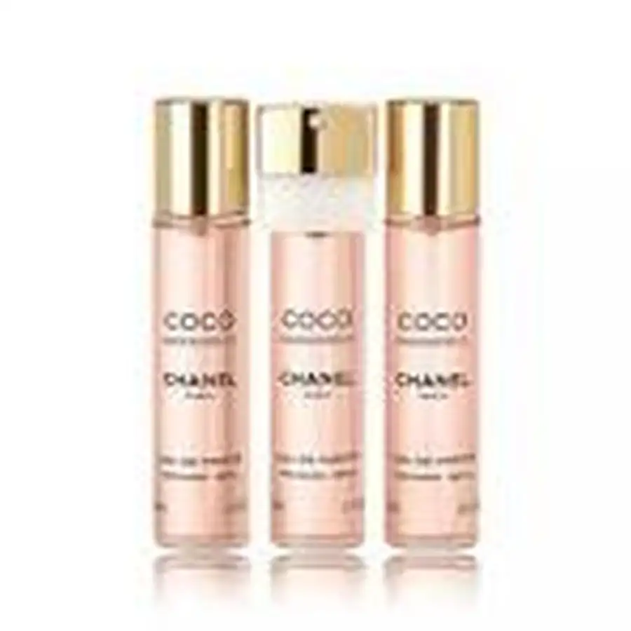 Chanel Coco Mademoiselle Edp 3x20ml Spray Ricarica