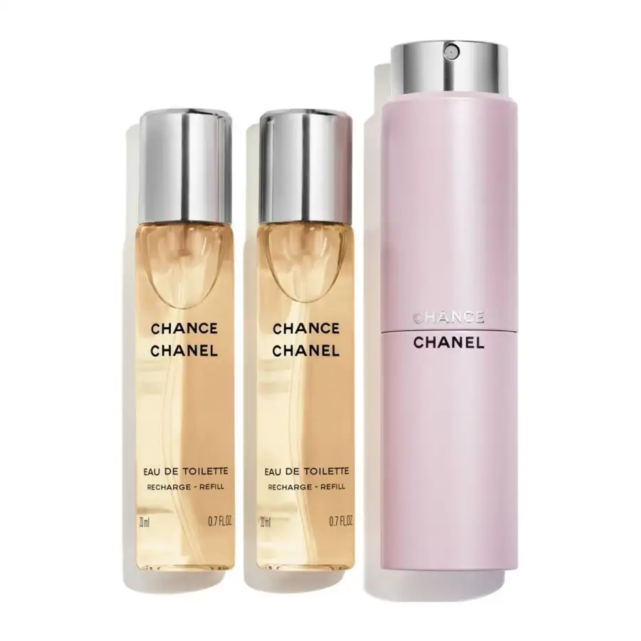 Chance Eau De Toilette Twist And Spray Ricaricabile 3 X 20 Ml