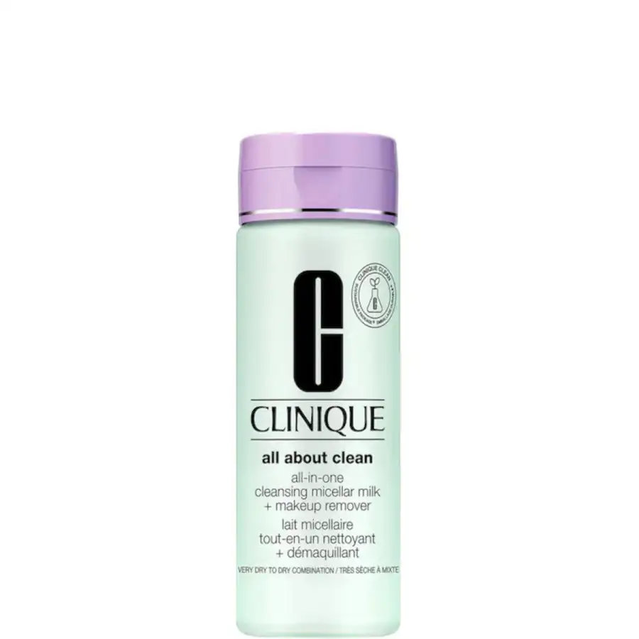 Clinique All In One Cleansing Micellar Milk - Latte Micellare 2-in-1 Struccante + Detergente (pelle Tipo I/ii) 200ml