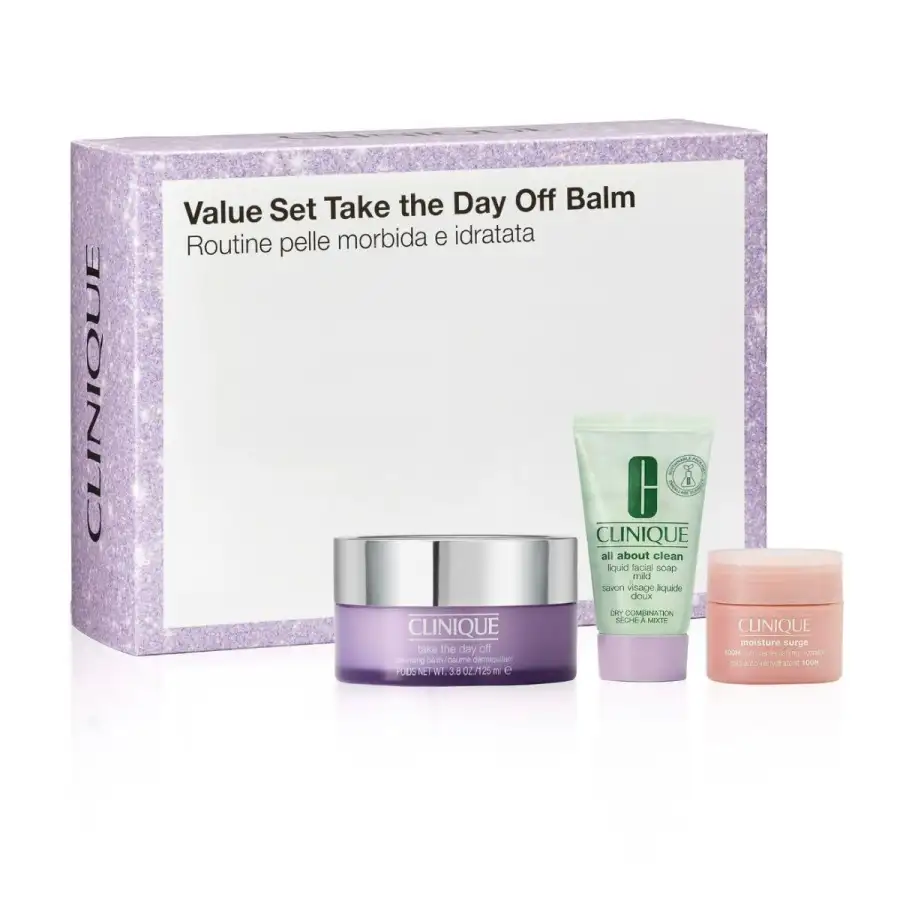 Take The Day Off Value Set -  Tre Semplici Step Per Una Pelle Stupenda.