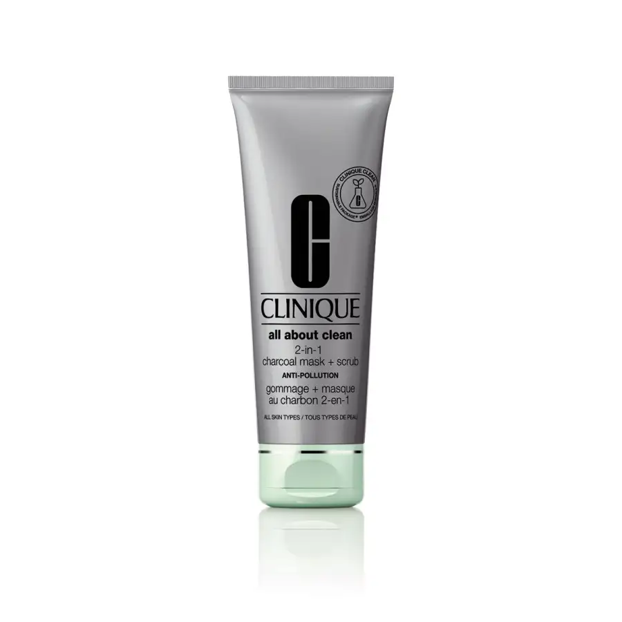 Clinique All About Clean Charcoal Mask + Scrub - Maschera Al Carbone + Scrub 100ml