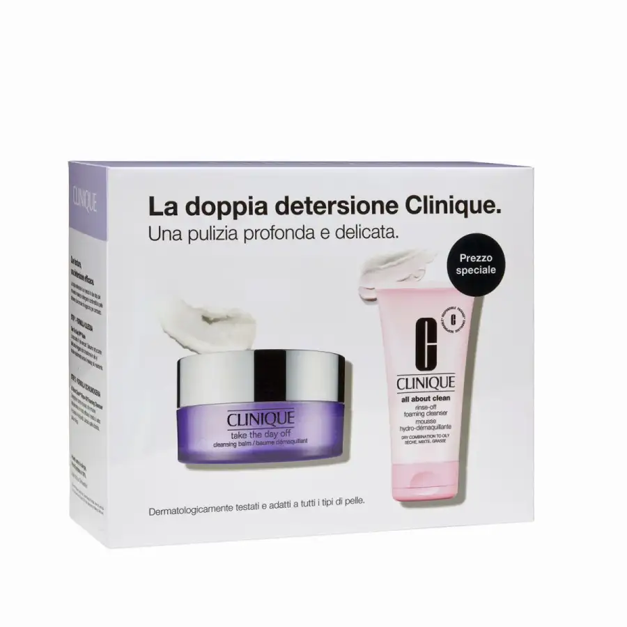 Set Doppia Detersione, La Doppia Detersione Firmata Clinique
