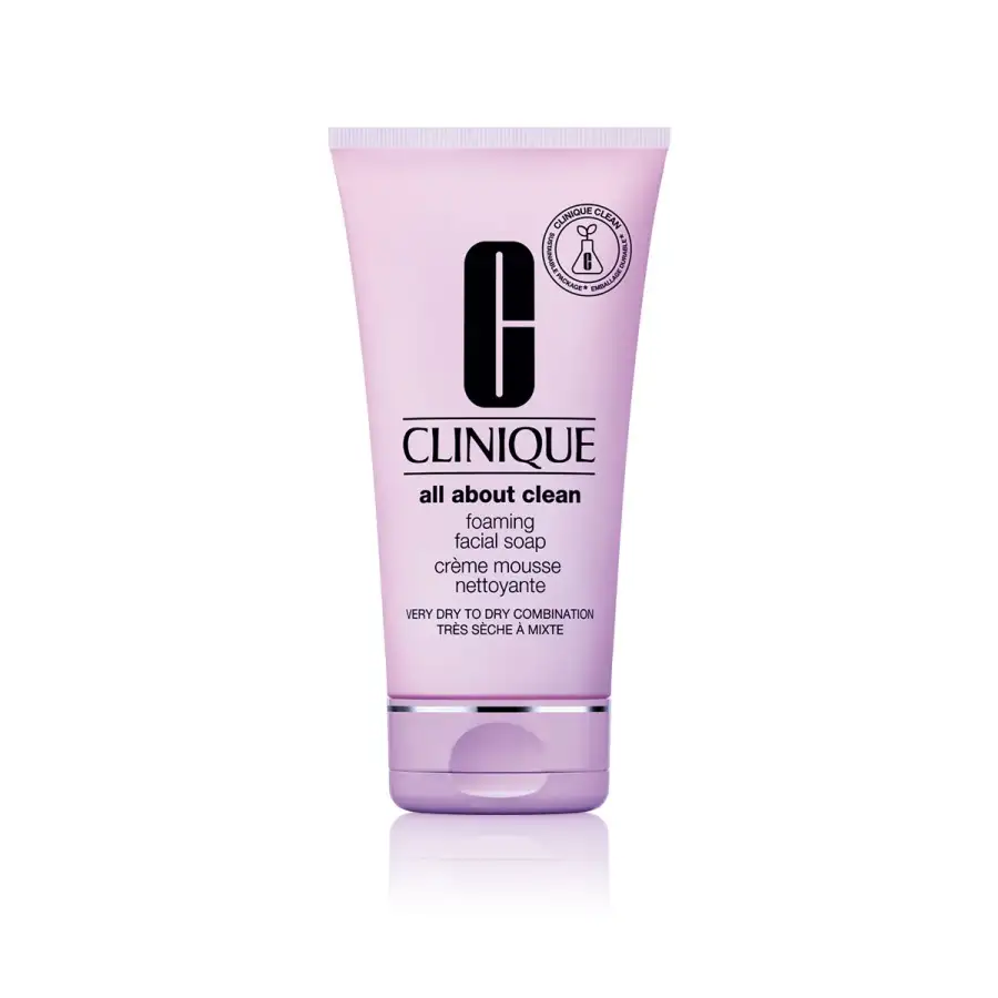 Clinique Foaming Facial Soap - Detergente In Schiuma Per Tutti I Tipi Di Pelle 150ml