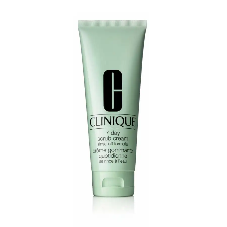 Clinique 7-day Scrub Rinse-off Formula - Esfoliante Granulare In Crema (tipo I - Ii - Iii - Iv) 100ml