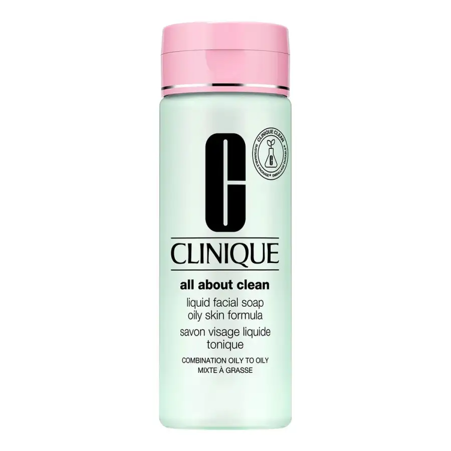 Clinique Liquid Facial Soap Oily Skin Con Erogatore - Pelle Tendenzialmente Oleosa (tipo Iii - Iv) 200ml