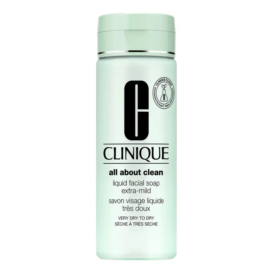 Clinique Liquid Facial Soap Extra Mild Con Erogatore - Pelle Da Molto Arida Ad Arida (tipo I) 200ml