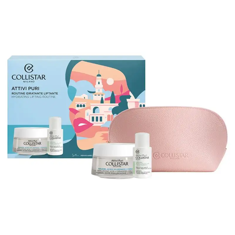 Collistar Cofanetto Attivi Puri Routine Idratante Liftante