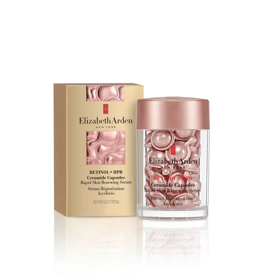 Elizabeth Arden Retinol + Hpr Ceramide Capsules Rapid Skin Renewing Serum 30 Capsule