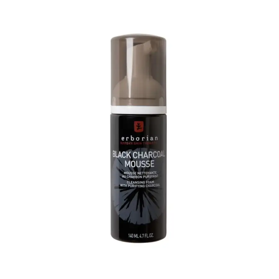 Black Charcoal Mousse - Schiuma Detergente Al Carbone