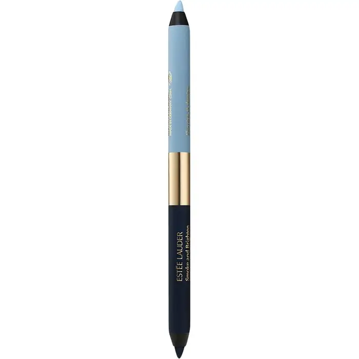 EstÃ©e Lauder Smoke And Brighten Kajal Eyeliner Duo N. 01 Marine/sky Blue