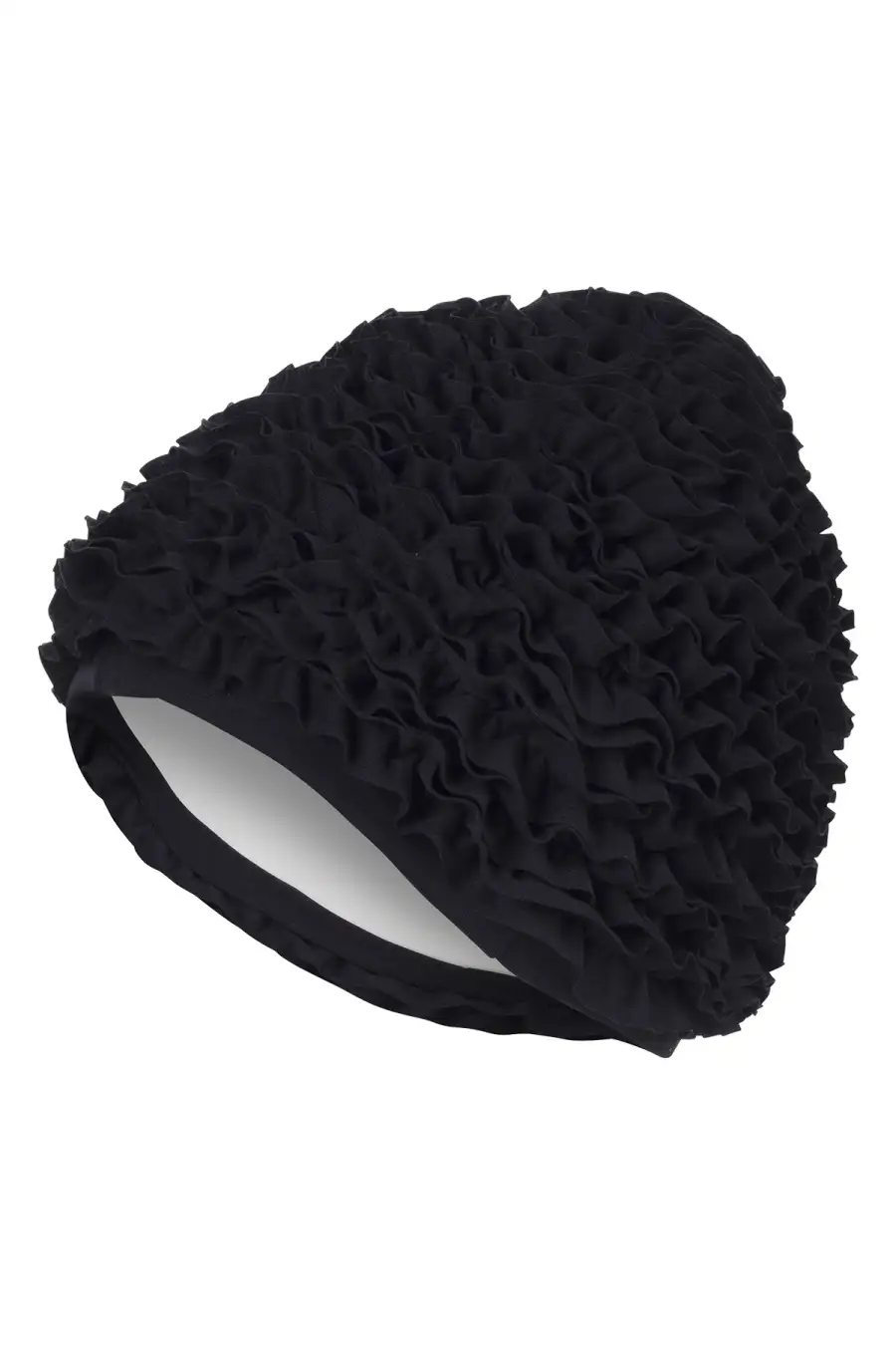 Fashy Cuffia Da Mare  Donna  Nero Con Frange