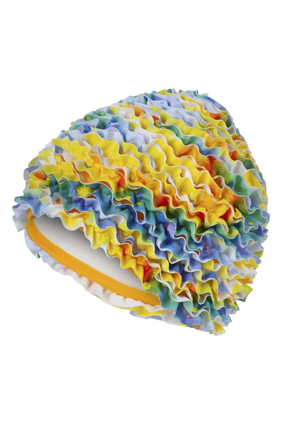 Fashy Cuffia Da Bagno  Donna In Tessuto A Frange Multicolor