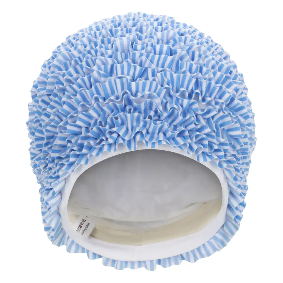 Fashy Cuffia Mare  Donna  Azzurra/bianca Con Frange