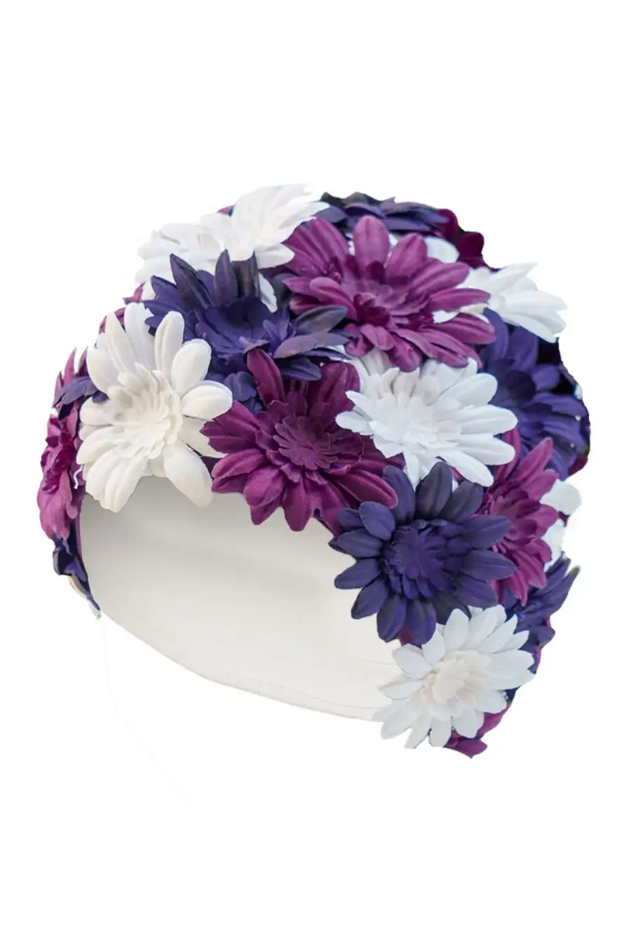 Fashy Cuffia Da Bagno Petalo Viola/bianco/blu
