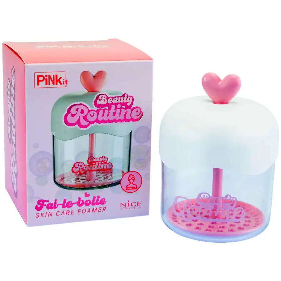 Nice Beauty Routine Fai Le Bolle Skincare Foamer