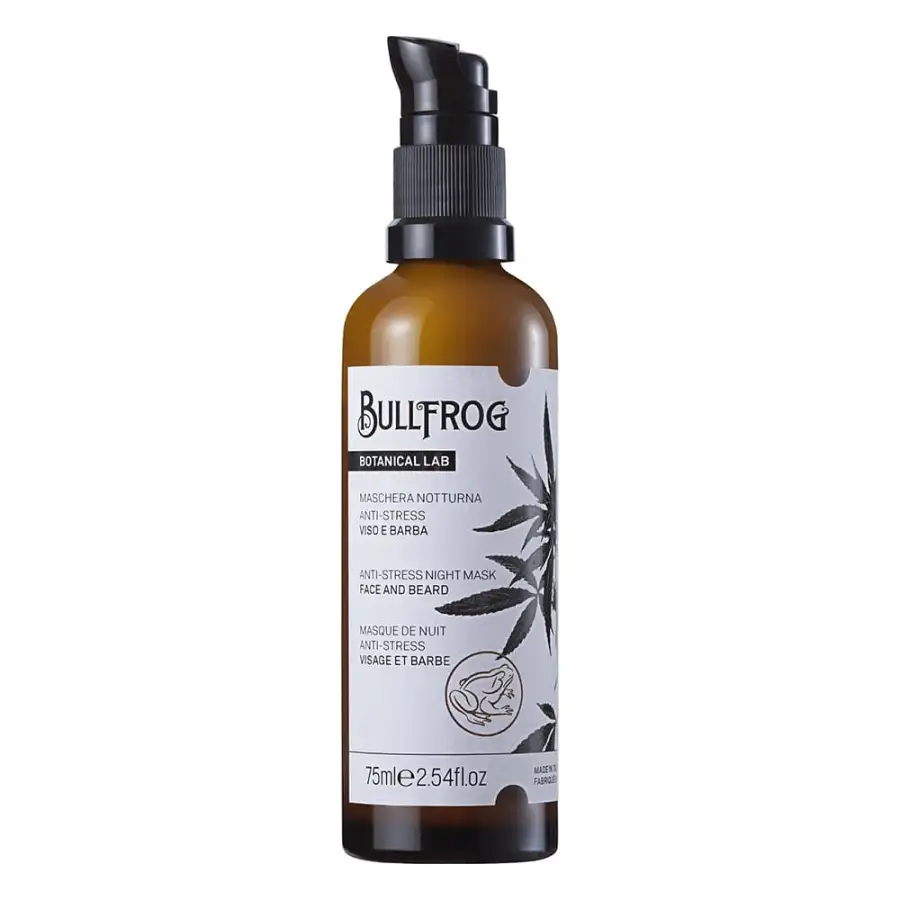 Maschera Antistress Bullfrog Per Viso E Barba Da Notte 75ml