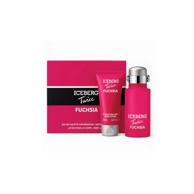 Iceberg Twice Fuchsia Eau De Toilette Cofanetto Regalo