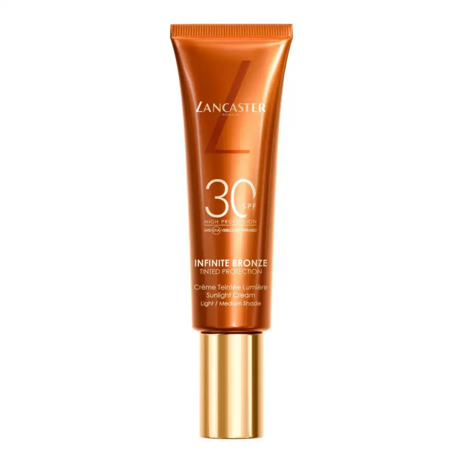Lancaster Infinite Bronze Tinted Protection Sunlight Cream Spf30 Tonalità Medio/chiara 50 Ml