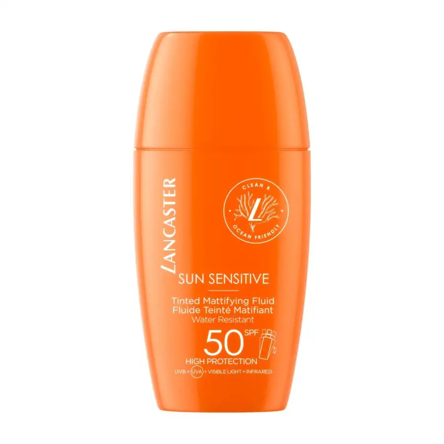 Lancaster Sun Sensitive Tinted Mattifying Fluid Spf 50 - 30 Ml