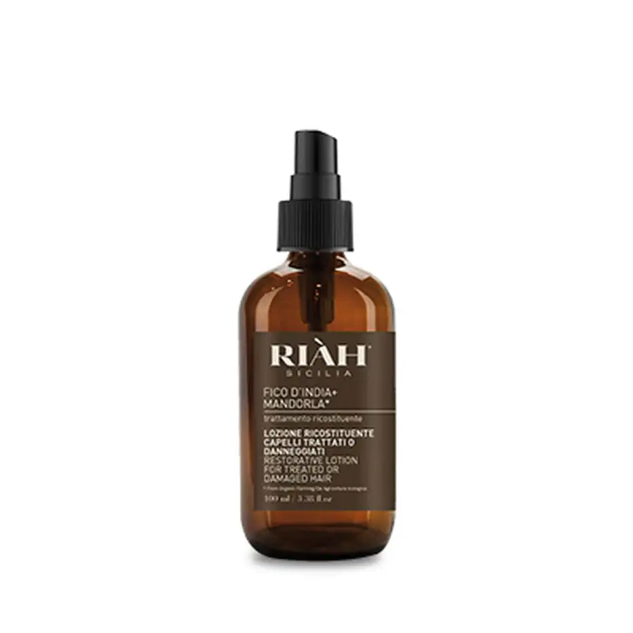 Riah Fico D'india + Mandorla Lozione Ricostituente Per Capelli Trattati O Danneggiati 100ml