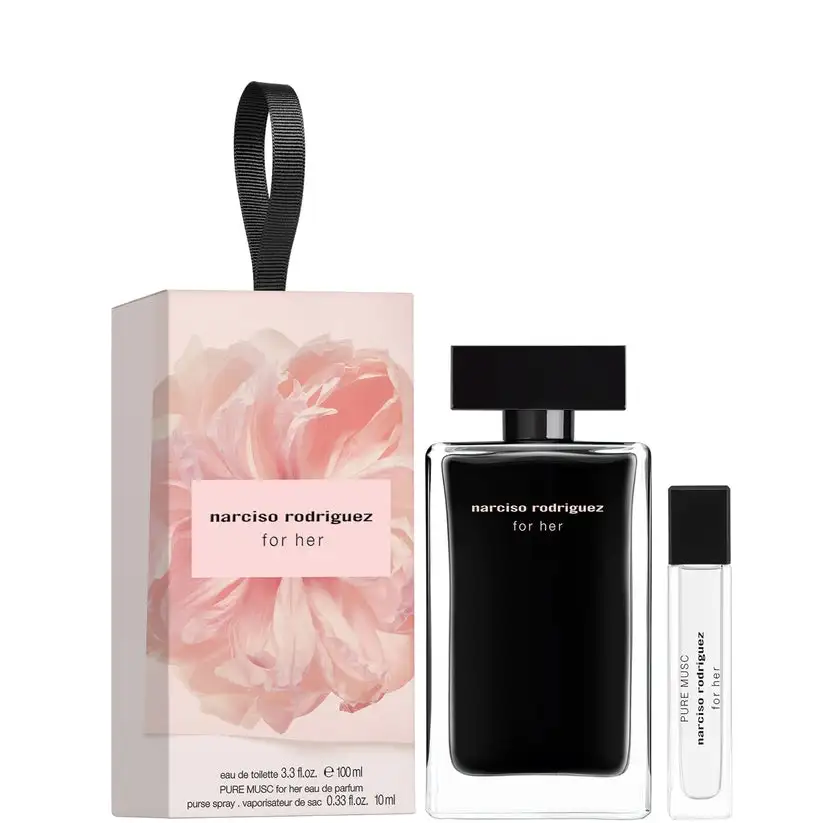 Narciso For Her Eau De Toilette 100 Ml + For Her Pure Musc Eau De Parfum 10 Ml