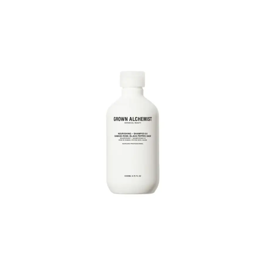 Nourishing Shampoo - Damask Rose, Black Pepper & Sage  200ml