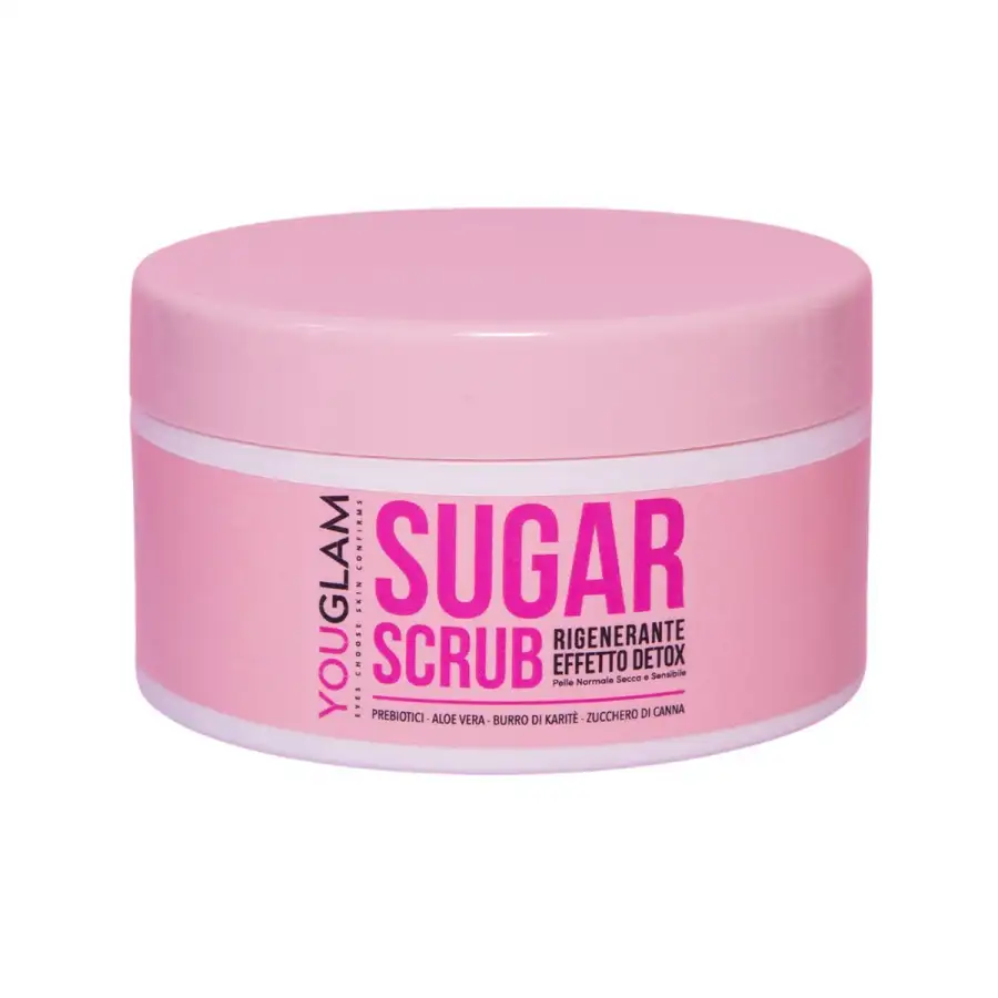 Youglma Sugar  Scrub Corpo Con Zucchero Di Canna E Prebiotici 200 Ml