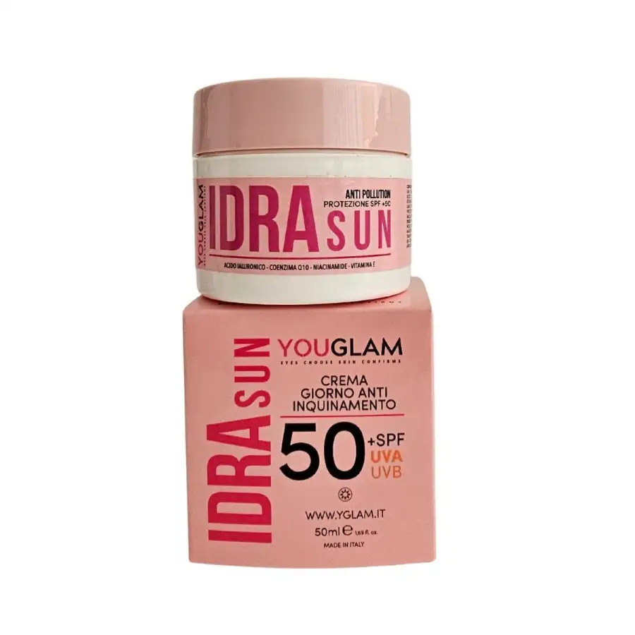 Youglam Idra Sun Fluido Viso Anti Inquinamento 50 Ml