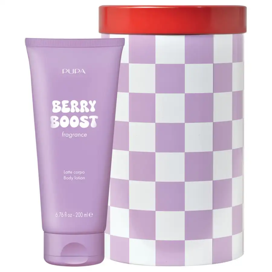 Pupa Happybox Latte Corpo 200 Ml Berry Boost