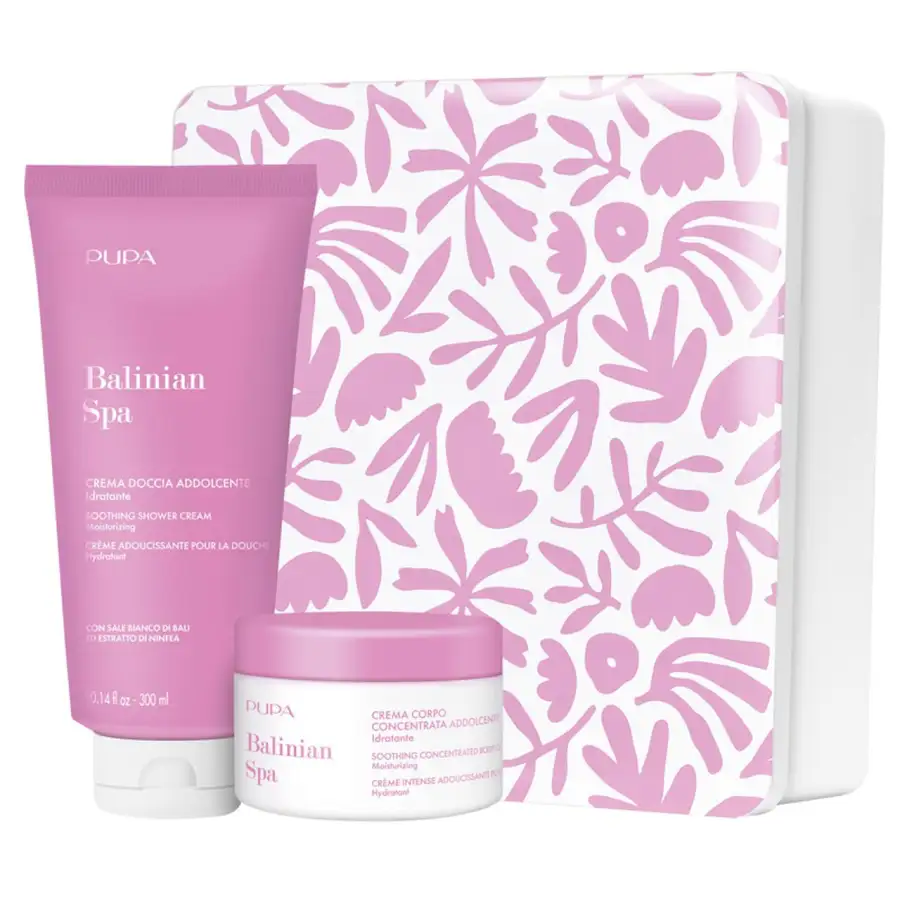 Pupa Balinian Spa Kit 1 Con Crema Corpo Concentrata Addolcente 150ml E Crema Doccia 300ml