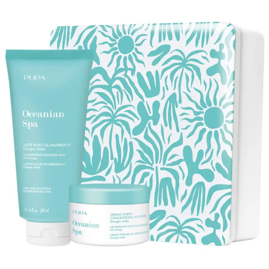 Pupa Oceanian Spa Kit 2 Latte Doccia Nutriente 300 Ml + Crema Corpo 150 Ml