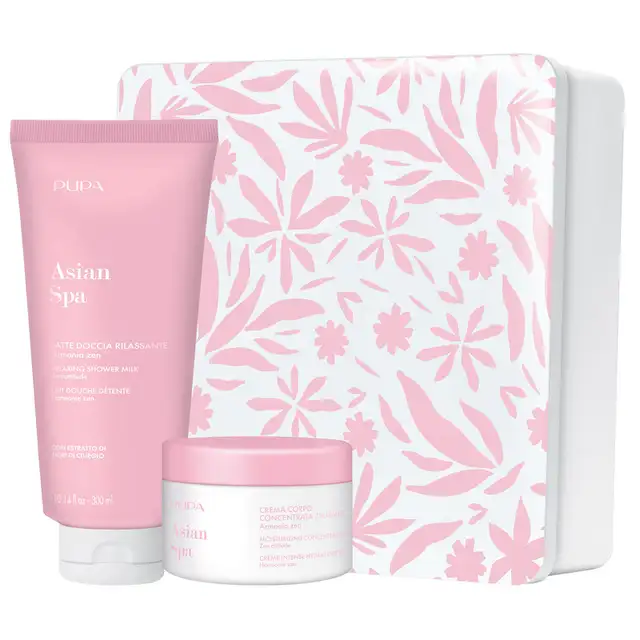 Pupa Asian Spa Kit 2 Latte Doccia Rilassante 300 Ml + Crema Corpo 150 Ml
