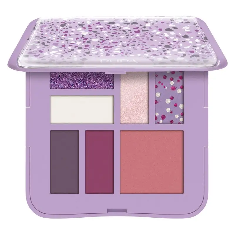Pupa Palette S Stoneland - Violet 004