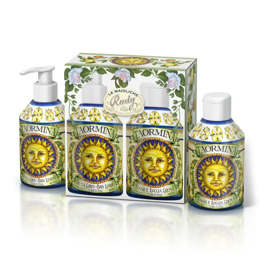 Le Maioliche - Taormina Bagnoschiuma 250 Ml E Crema Corpo 250 Ml
