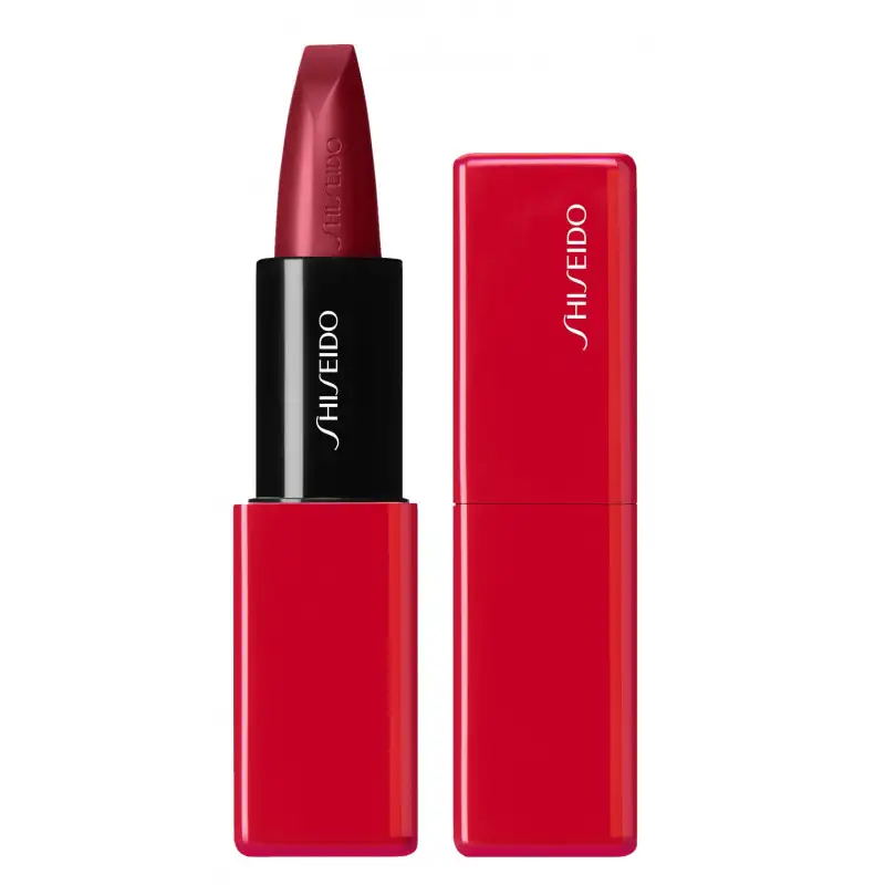 Shiseido Technosatin Gel Lipstick 411 Scarlet Cluster