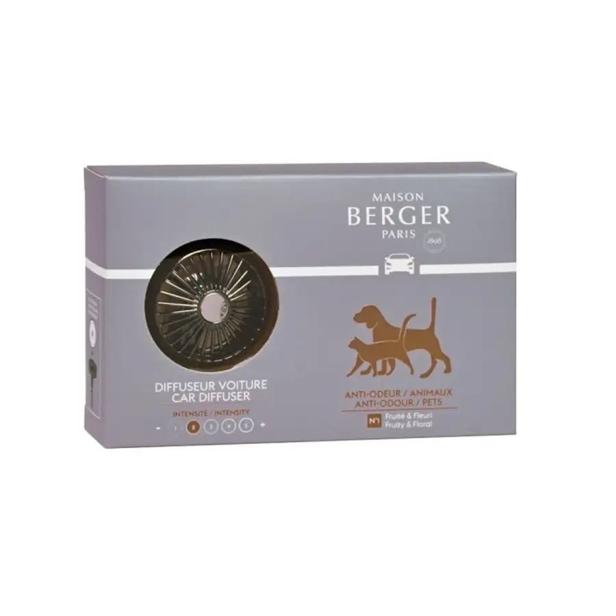 Maison Berger Paris Diffusore Auto Funzionale Anti-odori Di Animal