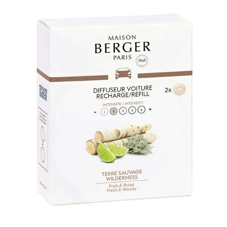 Maison Berger Paris  Diffusore Auto Mrs Terre Sauvage