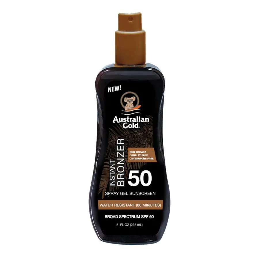 Spf 50 Spray Gel Con Bronzer 237
