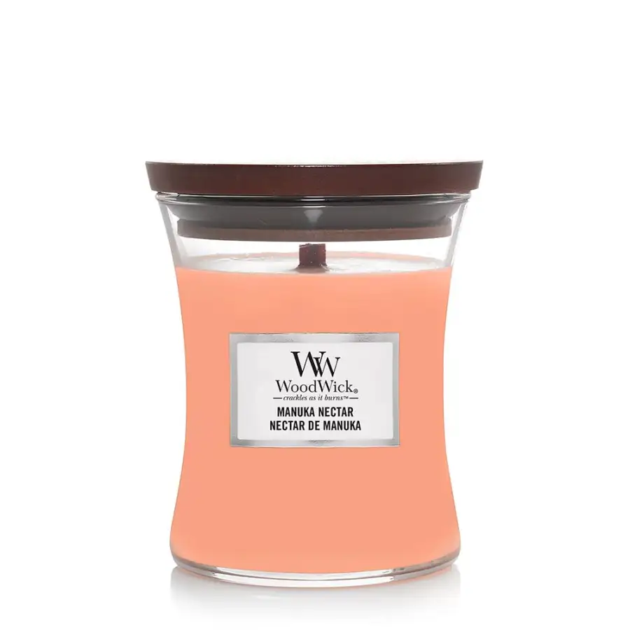 Woodwick Medium Hourglass Manuka Nectar