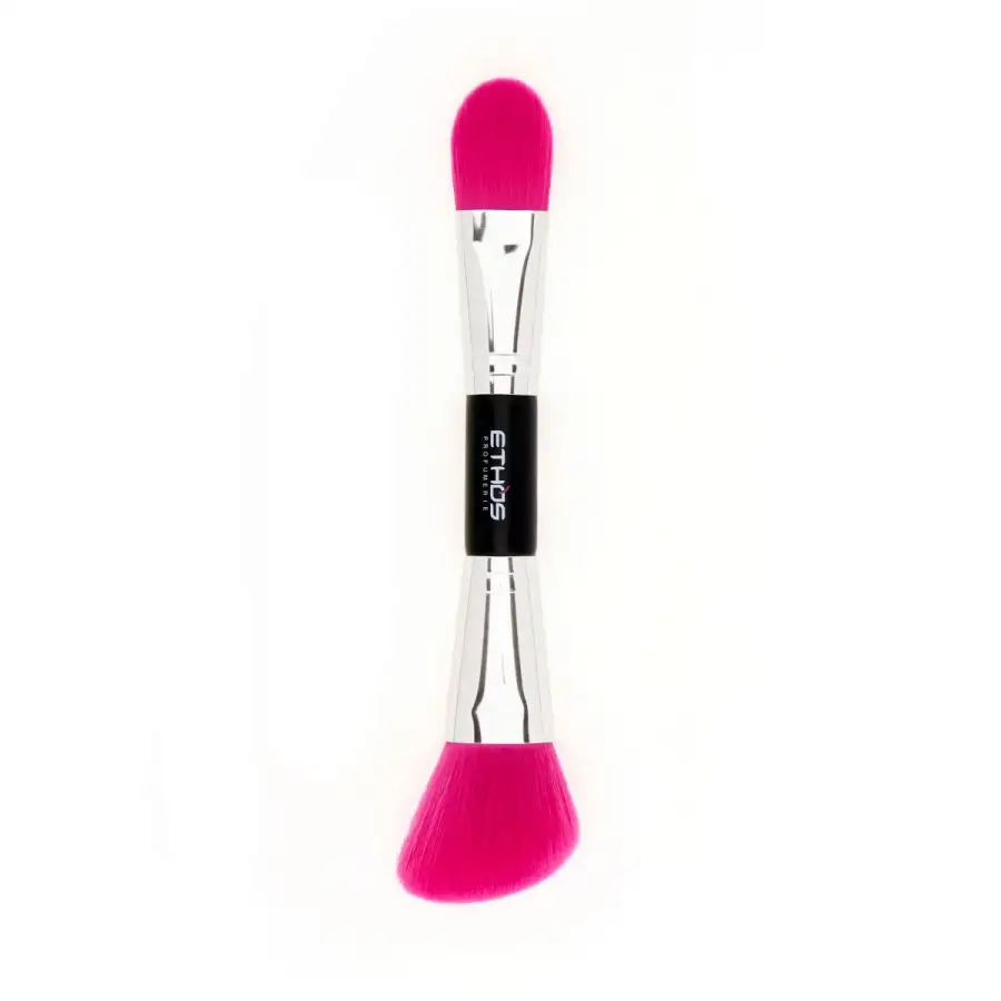 Double - Pennello Make-up Viso Doppio