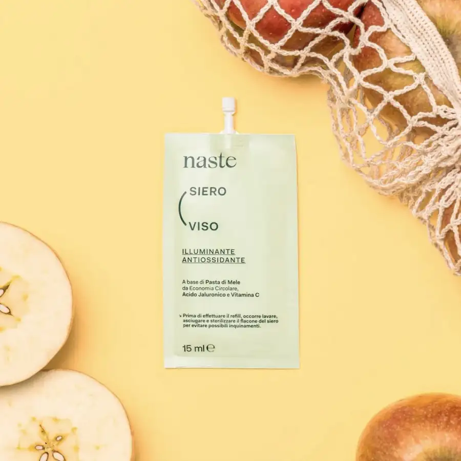 Naste Beauty Refill Siero Viso Illuminante E Antiossidante 15ml