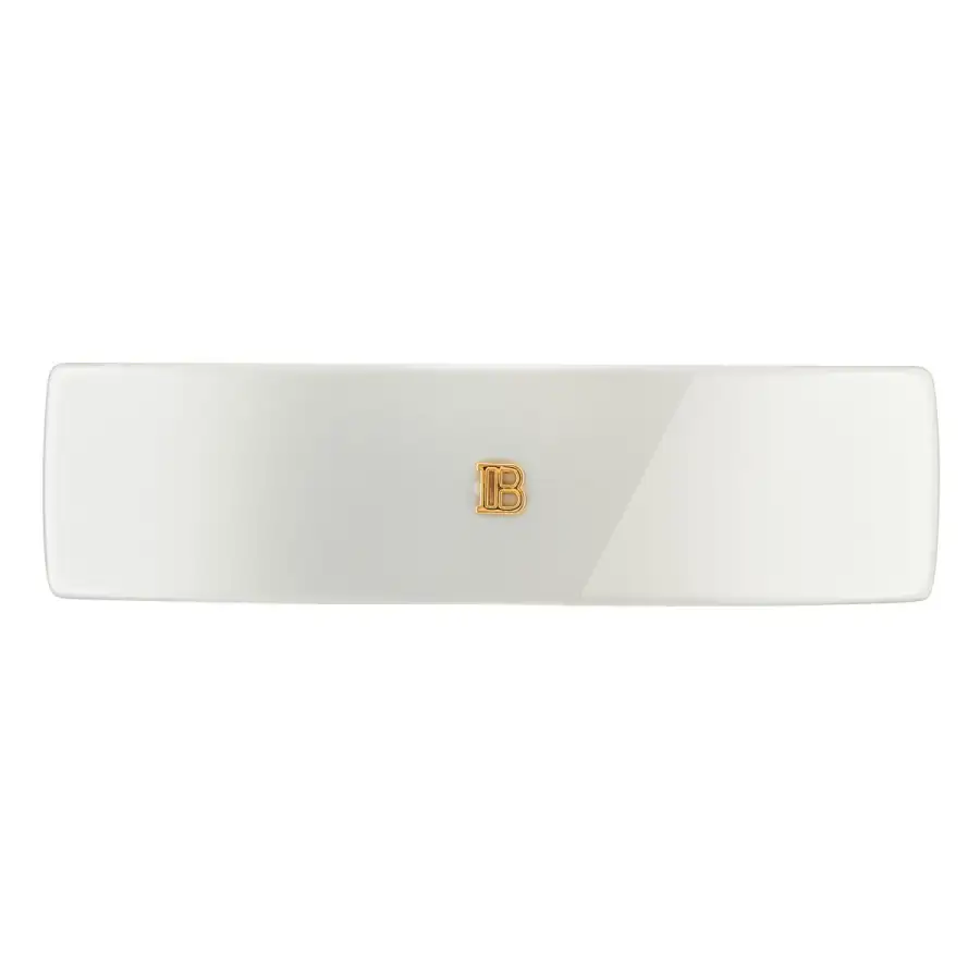Balmain La Barrette Pour Cheveux L Bianca È In Acetato Di Cellulosa.