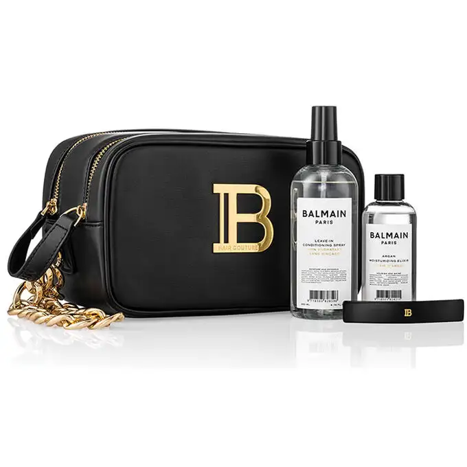 Balmain Signature Pouch Set 4 Parti