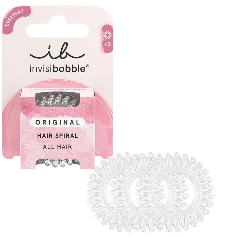 Invisibobble Original Hair Spiral - Crystal Clear 3 Pz