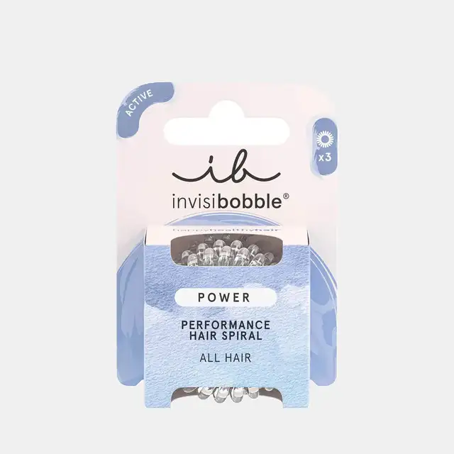 Invisibobble Power Crystal Clear 3 Pezzi