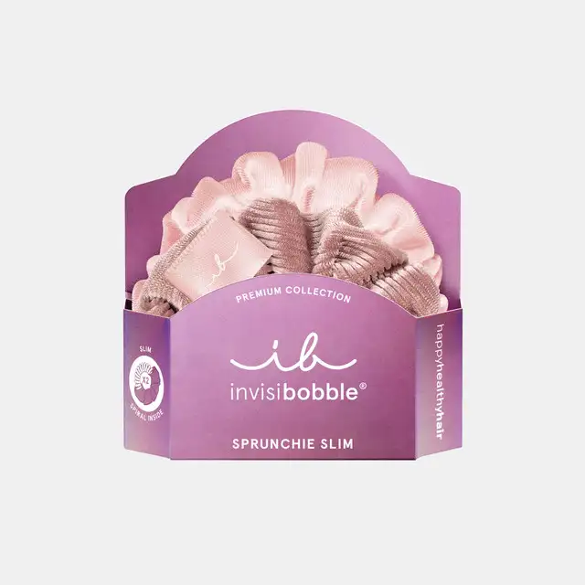 Invisibblobble Spunchie Slim Premium La Vie En Rose