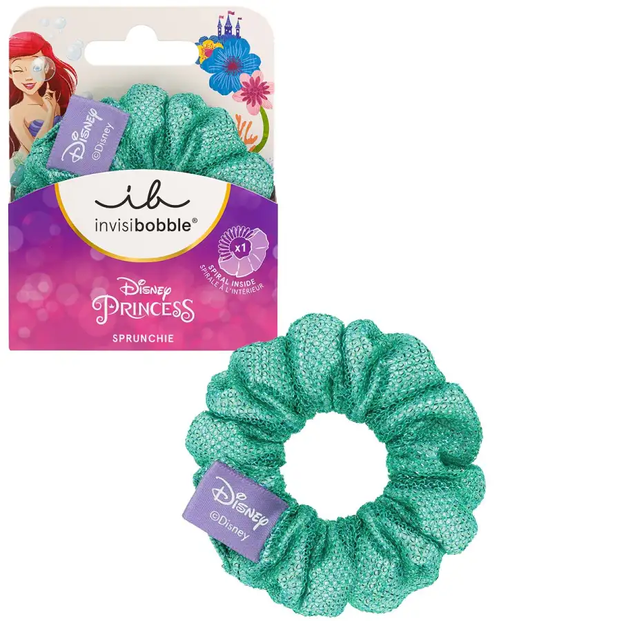 Invisibobble Disney Princess - Kids Sprunchie Ariel 1 Pz